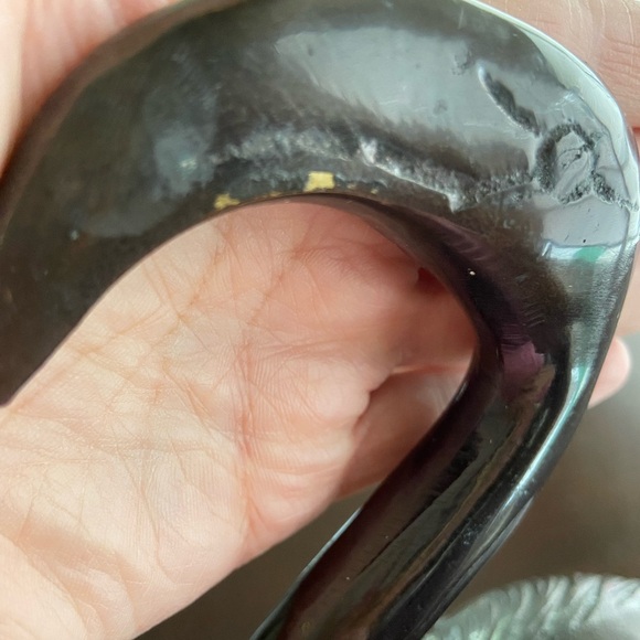 Bronze Plated Brass Tall 20” FLAMINGO Statue Sculpture India - Picture 12 of 13